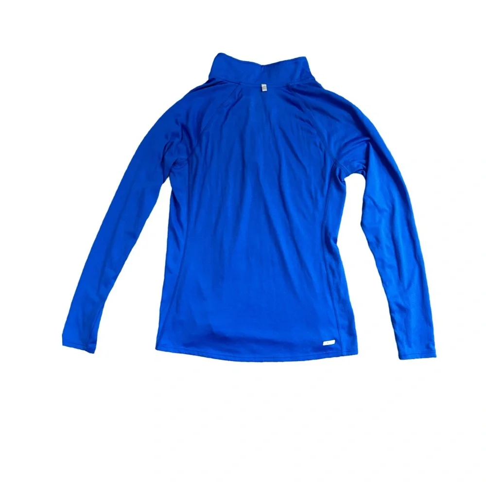 NWOT Woman’s Danskin Now Size Small Bright Blue Athletic Top - Picture 2 of 2